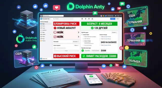Как выбрать и купить прогретый аккаунт Фейсбук с BM и деньгами для безопасного запуска таргетированной рекламы